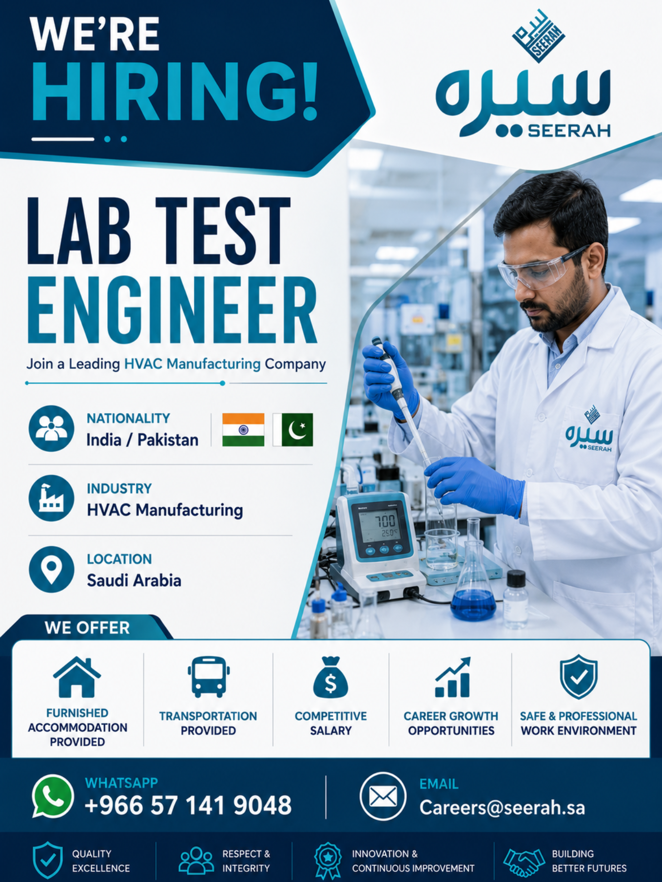 Lab Testing Engineer
