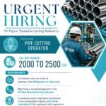 Pipe Cutting Operator